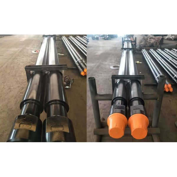 Friction welded Oil and Gas Well DTH Drilling Tools Threaded Steel Rod Pipe With