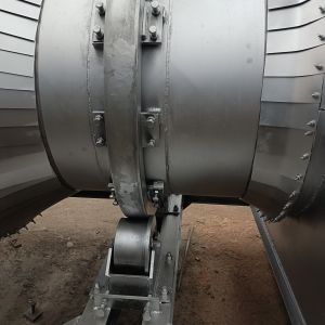 Indirect Heating Rotary Dryer High Capacity 5-70t/h