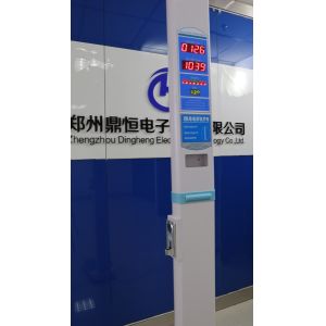 Ultrasonic Coin Operated Digital Height And Weight Scale 200kg Load Cell