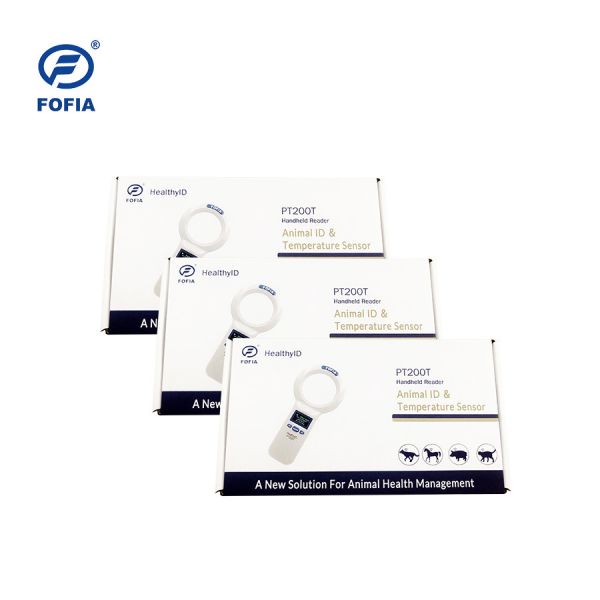 Quality LF 134.2khz FDX-B Animal Thermo Chip Scanner For Pets Temperature Reading wholesale