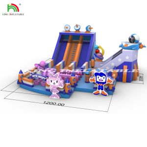 Combination Castle Inflatable Jumping Bouncy Castle Jumper Bouncer Waterslide
