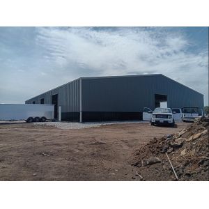Prefab and Application Fields Steel Structure Warehouse with Customized Color
