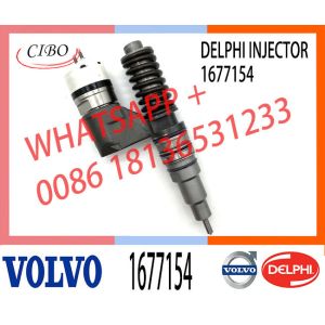 diesel fuel injector 1677154, BEBE4B01001 FOR VOL Trucks FH 12 D12A340, D12A420,
