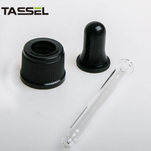 Non Spill 18 410 Essential Oil Glass Bottles PP Screw Down Structure