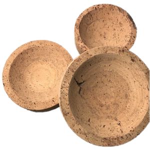 Multipurpose Natural Cork Coasters For Ceramic Vase Odorless 5000pcs