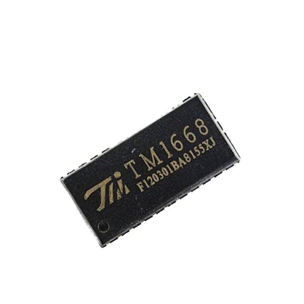 Quality Driver IC TM1668 TM SSOP 24 TM1668 TM SSOP 24 LCD segment driver IC Electronic Components Integrated Circuit wholesale