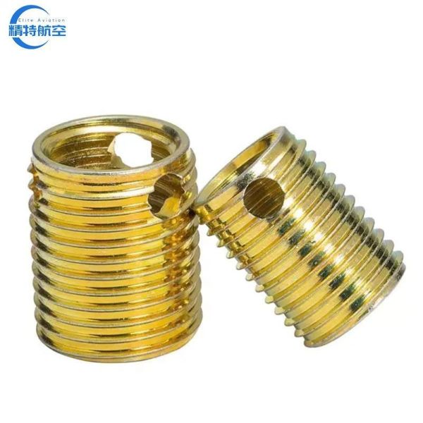 500pcs/bag High Strength Selftapping Slotted Insert Insert Self Tapping Thread
