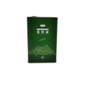 China ROHS Tinplate PMS Olive Oil Tin Container 0.25mm Thickness on sale