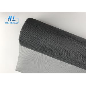 6ft x 30m Grey PVC Coated Fiberglass Insect Screen Mesh For Window