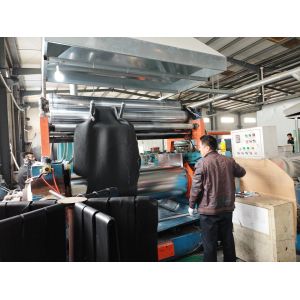 Cheap Nitrile Rubber Foam Sheet Plate Production Line Productive capacity 500kg/h for sale