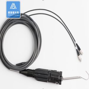 Cheap 2 Core 5.0mm Armored Tactical Fiber Patch Cord Military Jumper TPU Jacket Emergency for sale