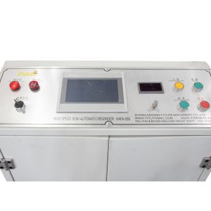 Professional Semi Automatic Aluminum Foil Roll Rewinding Machine with Counter