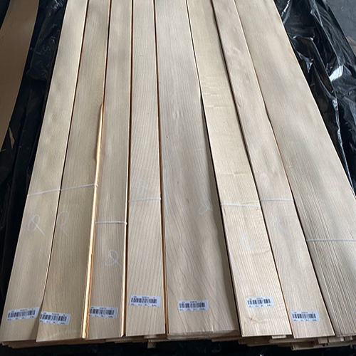 Quality 120cm White Wood Veneer Engineered  Use Quarter Cut 12% Moisture wholesale