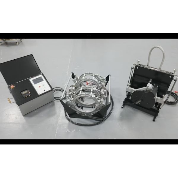 HDPE PP Pipe Butt Fusion Welder Automatic 5.0 kVA 63mm - 180mm Welding Diameter