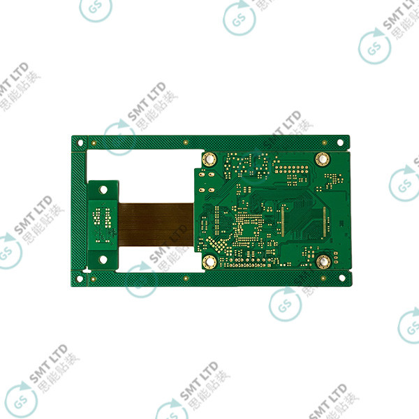 8 Layer 1.6mm Thick Soft and Hard Bonding PCB with 0.2mm Maximum Hole for