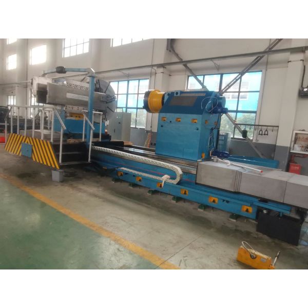 Quality Wind Power Shaft Turning Heavy Duty Horizontal Lathe 3500 Mm Diameter wholesale