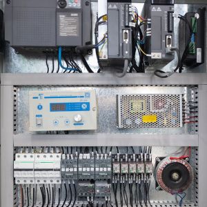 0.009-0.025mm Material Thickness Electric Driven Aluminum Foil Slitter Rewinding