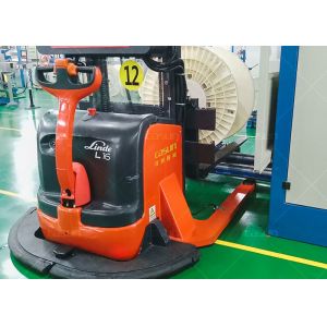 Customized Forklift Laser Guide , Automated Guided Forklift 1.5T Maximum