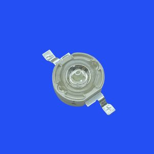 480nm - 485nm Clear Lens Convex Head 120 Deg 3W Blue Color High Power LED Diode