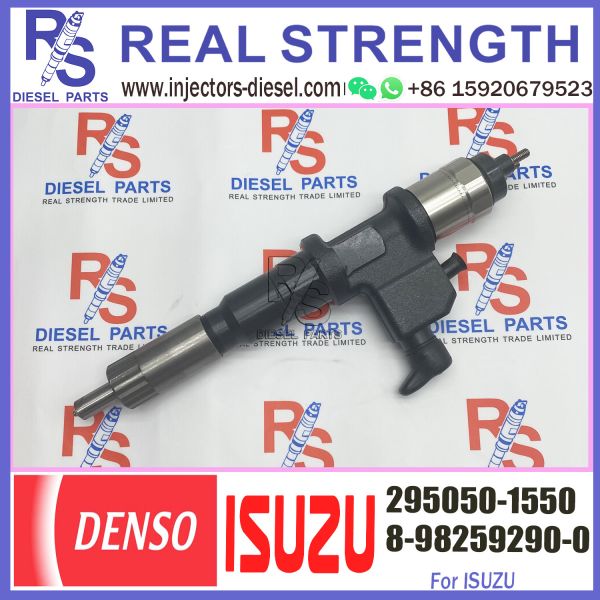 quality electric installation 295050-1550/295050-2900 injector/for Isuzu 8982592900 injector 295050-1550