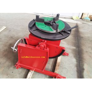 Small Duty 600kg Pipe Welding Positioners With Customized Chuck