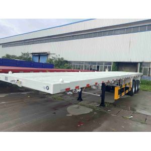 CIMC second hand used Shipping 20ft 40ft 50ft 53ft 40 Feet 2 3 4 5 Axles Flatbed