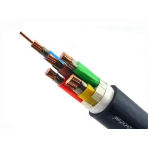 China Cu Conductor Power cable LZSH Halogen Free Flame Retardant Cables DJX cable WDZ-YJY Cable N2X2Y 4 Core on sale