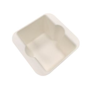 Thermoformed Sugarcane Pulp Packaging 3mm Thickness Shockproof