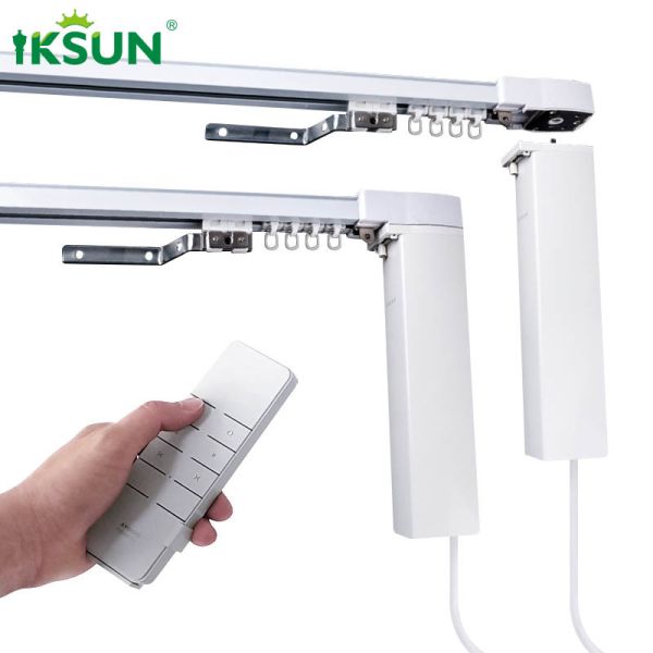 Quality Remote Control Motorised Curtain Track System Wall Ceiling Mount 1.3mm Thickness wholesale