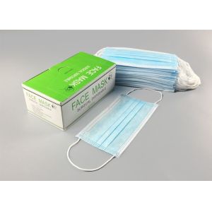 Surgical Disposable Face Mask With Elastic Ear Loop Environmental Friendly
