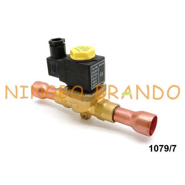 Quality Castel Type 1079/7A6 7/8 Inch Solenoid Valve Used In Refrigeration wholesale