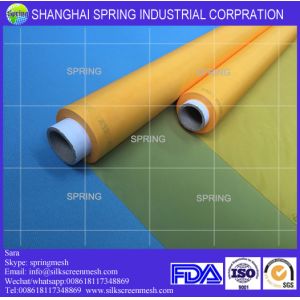 Cheap 120 mesh count(47T) 100% polyester monofilament custom t shirt silk screen printing mesh/screen printing mesh for sale