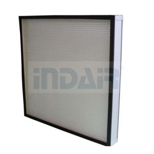 Mini Pleated Clean Room HEPA Filters , PTFE HEPA Filter 0.3 Micron With CE UL FM