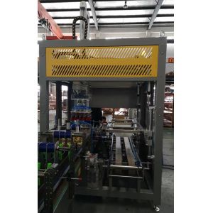 Safety Protection Automatic Case Packer Machine With Suction Cups Gripper