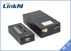 China Spy HD Video Transmitter 1km NLOS COFDM Low Delay H.264 High Security AES256 Encryption 200-2700MHz on sale