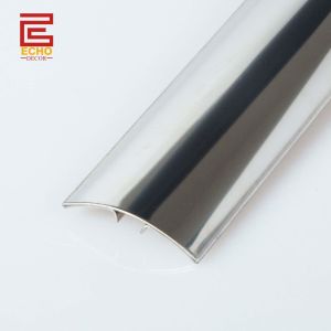 Stainless Steel Floor Transition Strips 35-45mm Custom Sizes
