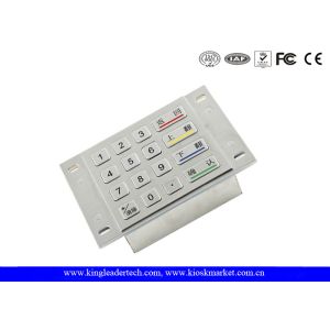 ATM Machine Numeric Metal Keypad 4 x 4 Matrix With 4 Large Function Keys