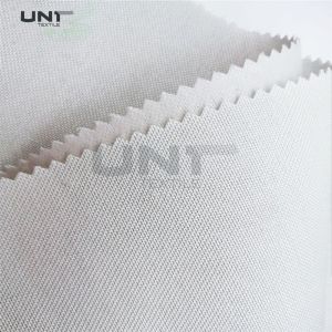 Double Side Brushed Polyester Tie Interlining Fabric Dye Woven For Necktie