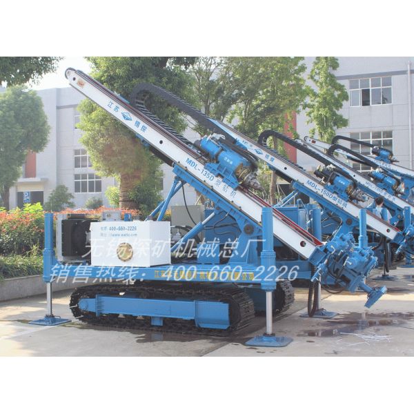 MDL-135D Rotation Platform Rig Drilling Equipment Single Double Triple Jet