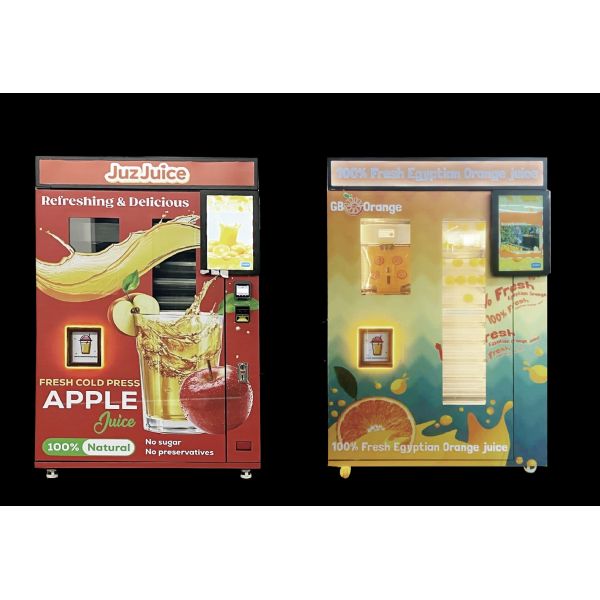 Quality Automatic Lemon Apple Fresh Squeezed Orange Juice Vending Machine with Smart Touch Screen Monitoring System Online wholesale