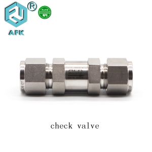 Stainless Steel High Pressure Flow Control One Way Check valve