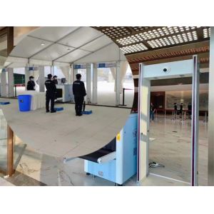 China FCC Certification Thermal Imaging Metal Detector Machine White 300s Alarm on sale