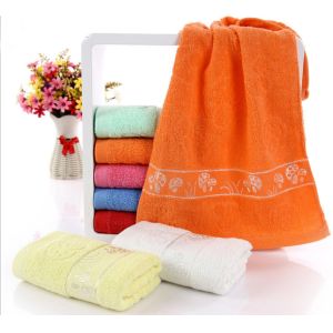 Cheap soft cotton terry towel face towel wholesale