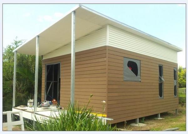 Quality Australia Style Prefabricated House Kits , Modern Prefab House With WPC cladding wholesale