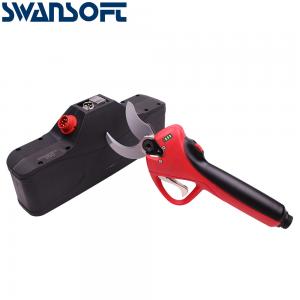 Cheap Swansoft LED Display lihium Battery Shear diameter 40MM apple tree Electric Pruning Shears Electric Pruner for sale