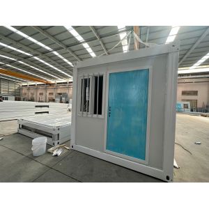 20ft Prefabricated Foldable Container House with Detachable Structure and