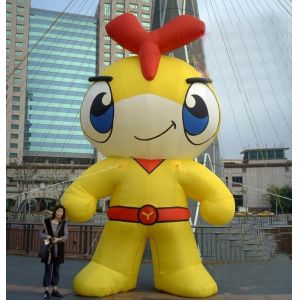 Customize Size Advertising Inflatable Santa Claus For Christmas Decoration