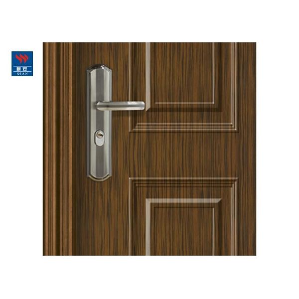 Fireproof Single Exterior Security Steel Door