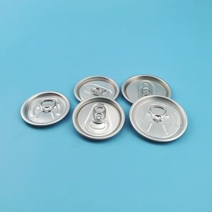 Customized 73mm Diameter Aluminum Beverage Can With Lids Easy Open End