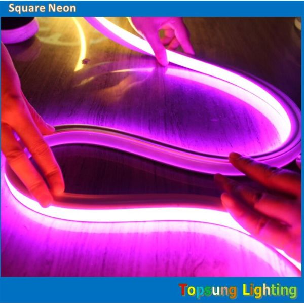 Quality 115v LED Neon Flex Light 16*16m Spool Led Flexible Tube Lights For Decoration wholesale